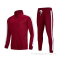 Courir de survêtement personnalisé Breathable Mens Jogging Tracksuit